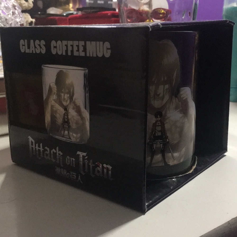 Anime Themed Glass Mug